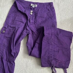 I.AM.GIA Violet Buttoned Trousers